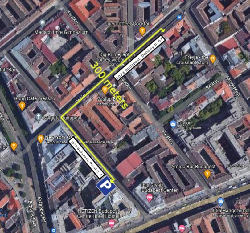 Free Parking, Downtown Apartment Near New York Cafe Budapeszt Zewnętrze zdjęcie